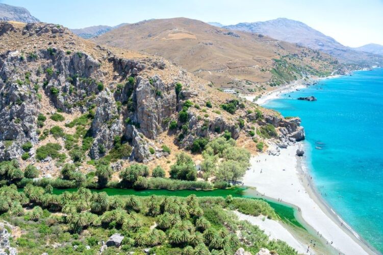 Crete-beach-view